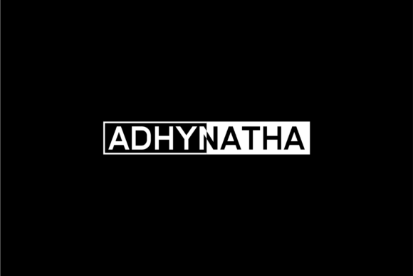 Adhynatha: A Bold Sans Serif Font for Handmade Brands