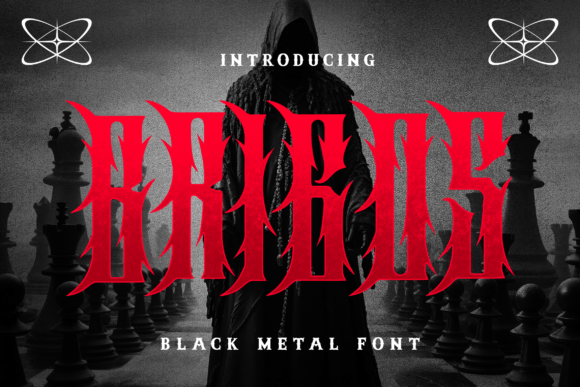 Brigos Metal: A Blackletter Font That Elevates Real Business Branding