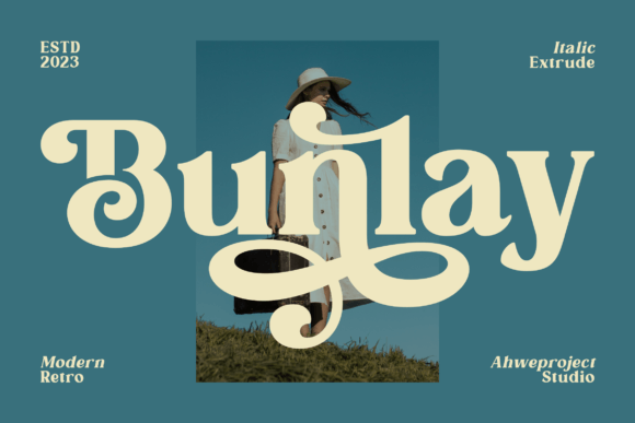 Bunlay: A Vintage Serif Font That Elevates Real Small Business Branding