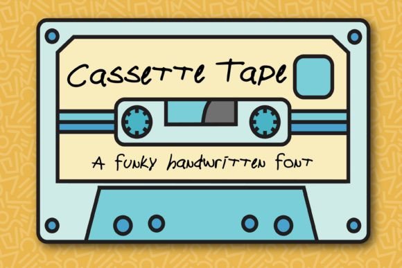 Cassette Tape: A Retro Script Font That Makes Your Headlines Stick