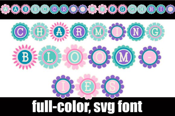 Charming Bloomies: A Color Font That Makes Your Campaigns Instantly Spring to Life