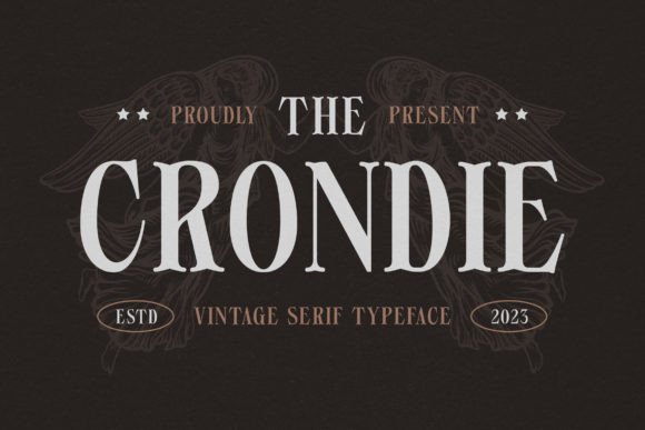 Crondie: A Vintage Serif for Thoughtful Editorial Design