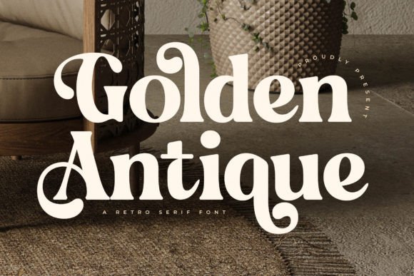 Golden Antique: A Serif Font That Anchors Editorial Calm