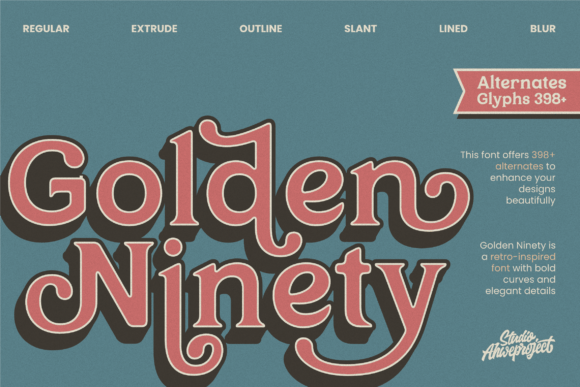 Golden Ninety: A Serif Font That Anchors Editorial Mood