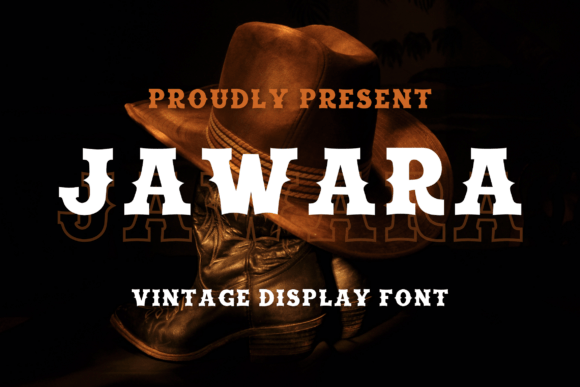 Jawara: A Rugged Slab Serif Font for Handmade Brands