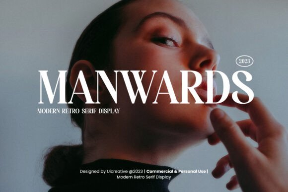 Manwards Serif Typeface for Handmade Creators