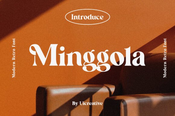 Minggola: A Refined Serif Font for Editorial Elegance