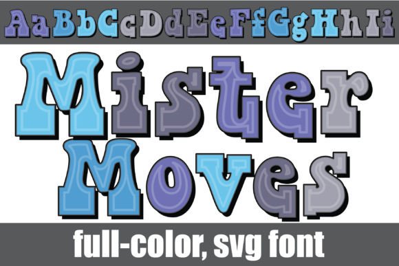 Mister Moves: A Retro Color Font That Elevates Real Branding