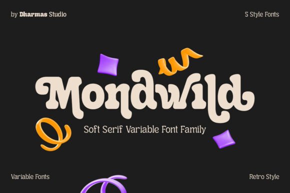 Mondwild: A Serif Font That Makes Your Brand Feel Thoughtful & Timeless