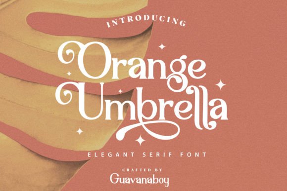 Orange Umbrella: A Retro-Elegant Serif Font for Small Business Branding