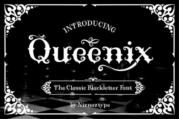 Queenix: A Blackletter Font That Builds Real Brand Trust