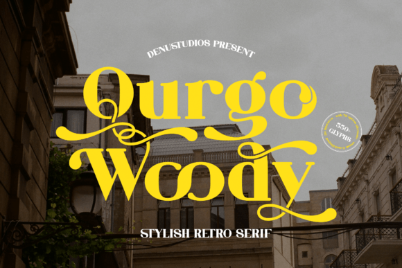 Qurgo Woody: A Serif Font That Makes Your Brand Feel Thoughtful & Trusted