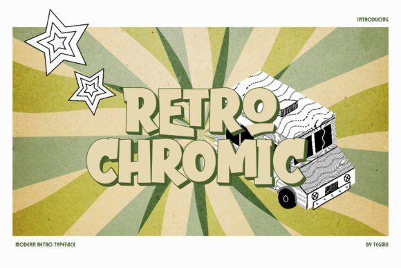 Retrochromic: A Sans Serif Font That Adds Vintage Polish to Modern Branding